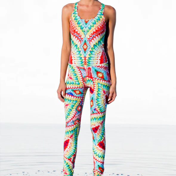 WILD HEART - Racerback Cutout Leotard