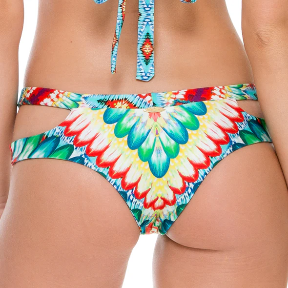 WILD HEART - Split Side Cheeky Reversible Bottom - Image 2