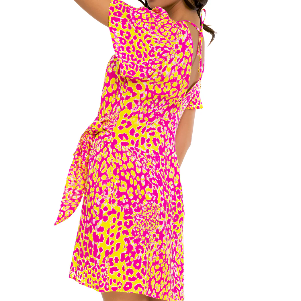 WILD SWEETHEART - Wrap Mini Dress - Image 2