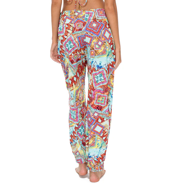 YEMAYA - Smocked Gipsy Pant - Image 2